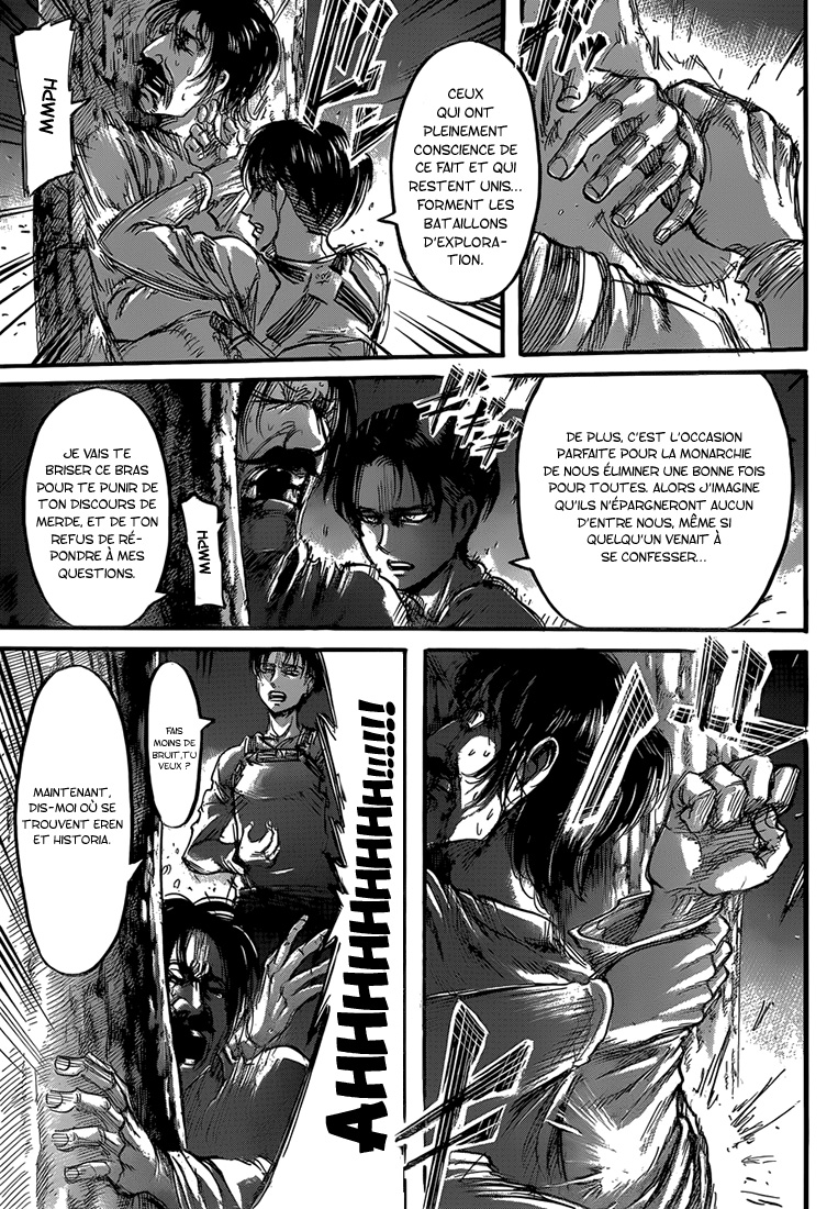 Lecture en ligne Shingeki No Kyojin 60 page 14