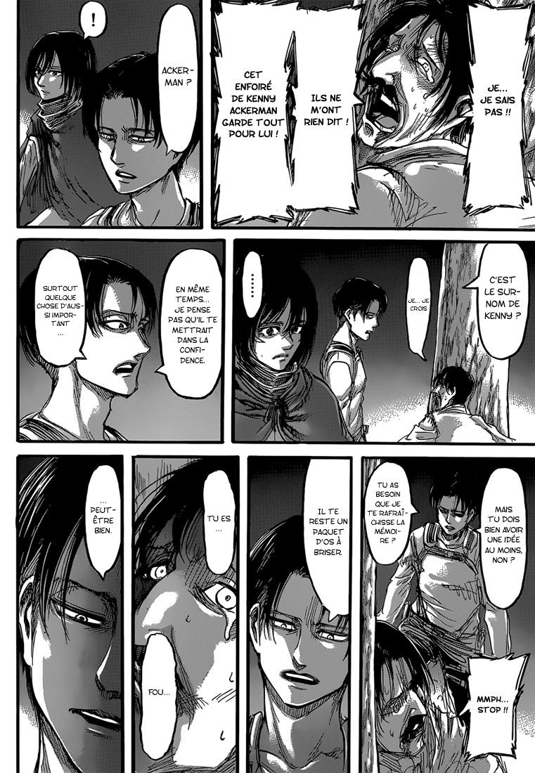 Lecture en ligne Shingeki No Kyojin 60 page 15