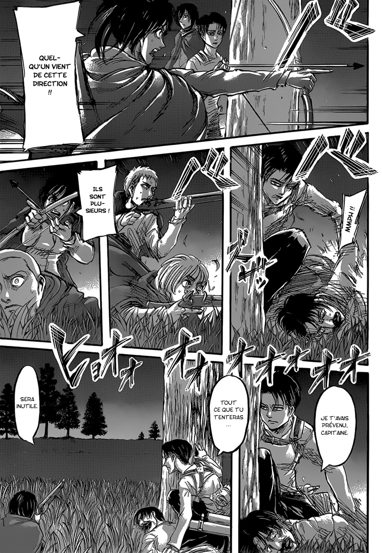 Lecture en ligne Shingeki No Kyojin 60 page 16