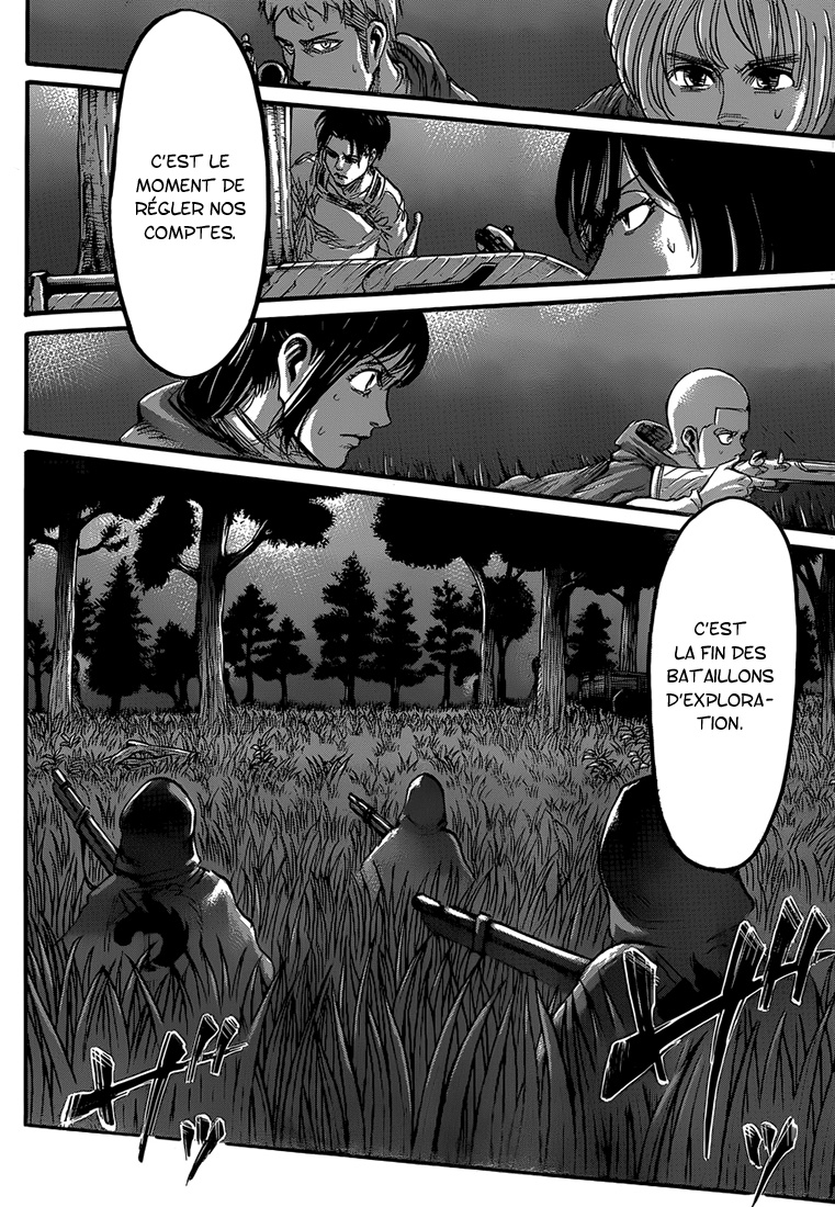 Lecture en ligne Shingeki No Kyojin 60 page 17