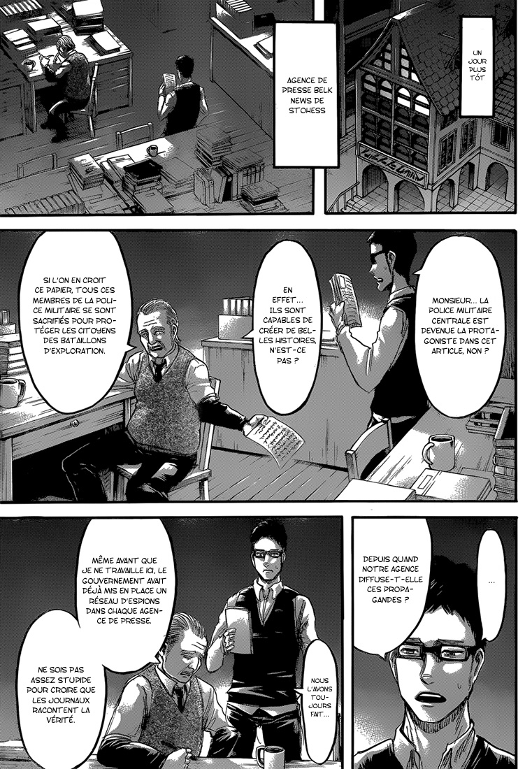 Lecture en ligne Shingeki No Kyojin 60 page 18