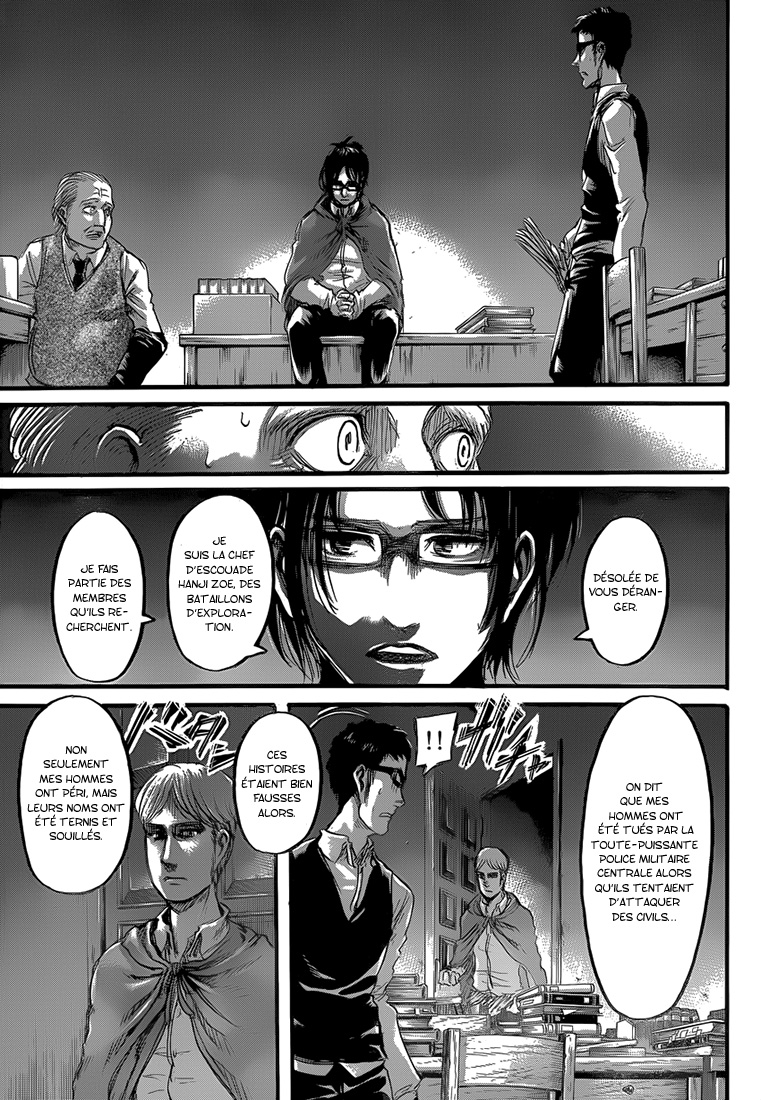 Lecture en ligne Shingeki No Kyojin 60 page 20