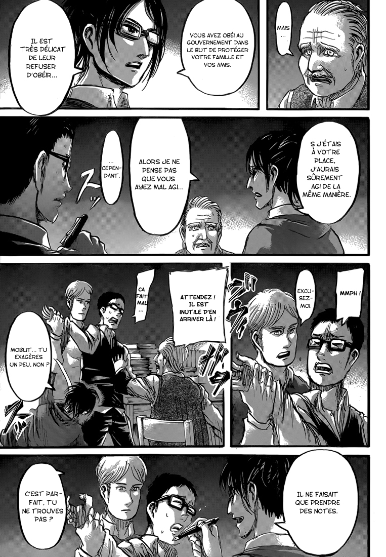 Lecture en ligne Shingeki No Kyojin 60 page 22
