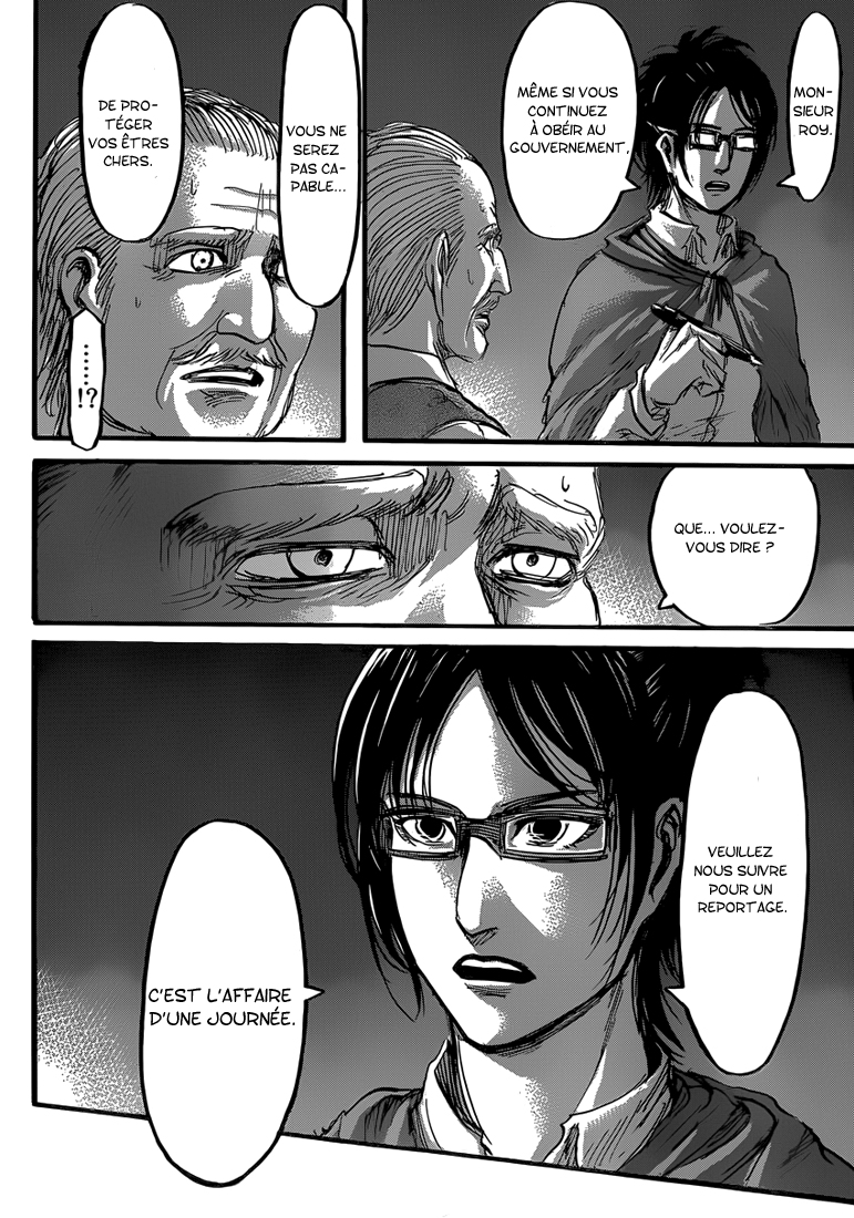 Lecture en ligne Shingeki No Kyojin 60 page 23