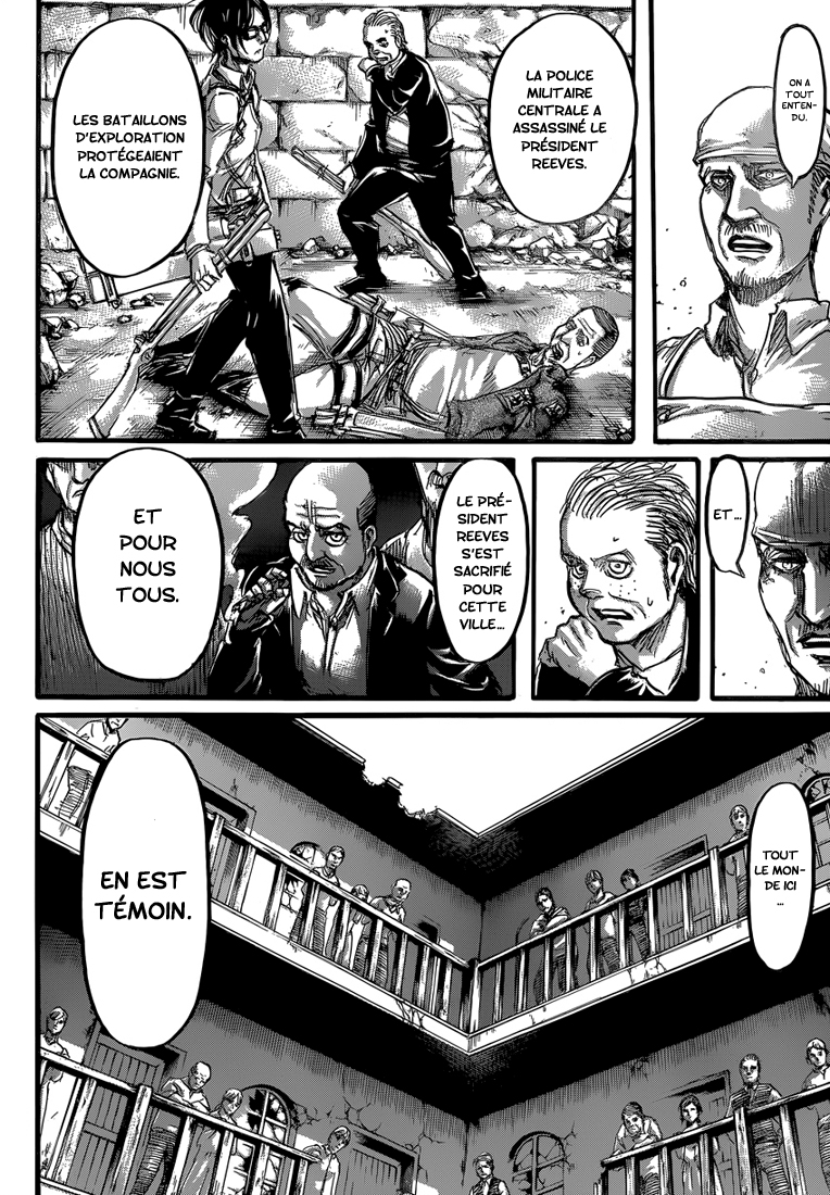 Lecture en ligne Shingeki No Kyojin 60 page 37
