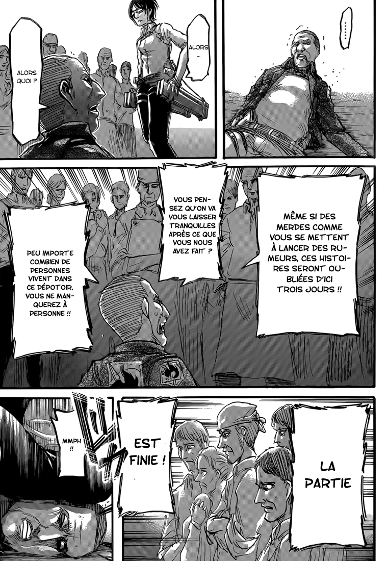 Lecture en ligne Shingeki No Kyojin 60 page 38