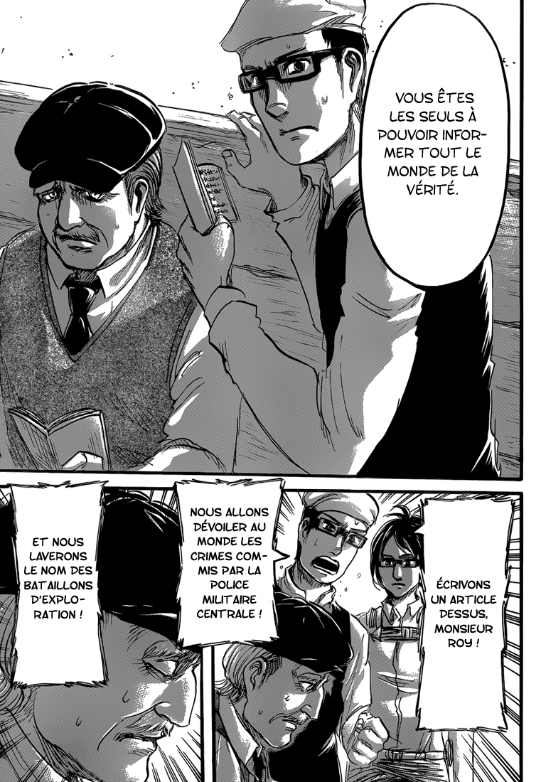 Lecture en ligne Shingeki No Kyojin 60 page 42
