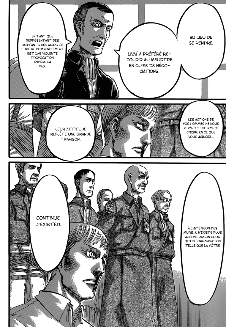 Lecture en ligne Shingeki No Kyojin 61 page 8