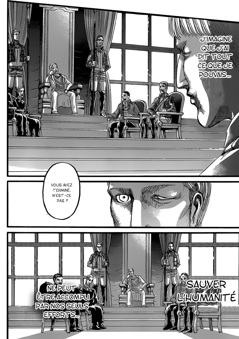 Lecture en ligne Shingeki No Kyojin 61 page 14