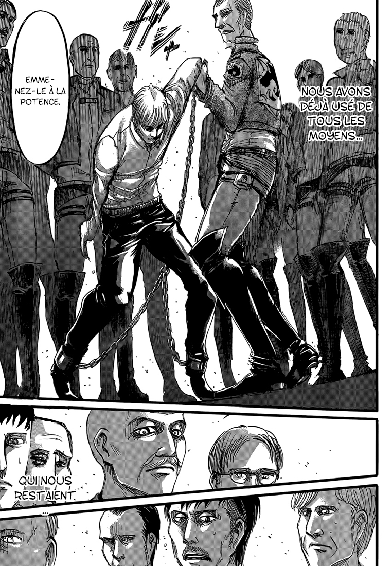 Lecture en ligne Shingeki No Kyojin 61 page 15