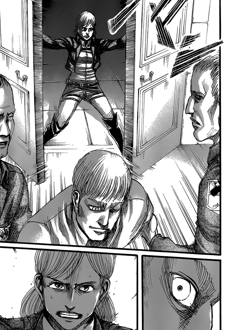 Lecture en ligne Shingeki No Kyojin 61 page 17