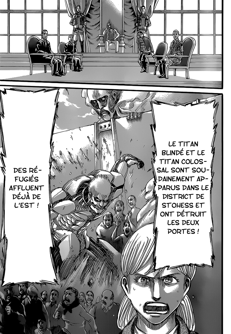 Lecture en ligne Shingeki No Kyojin 61 page 19