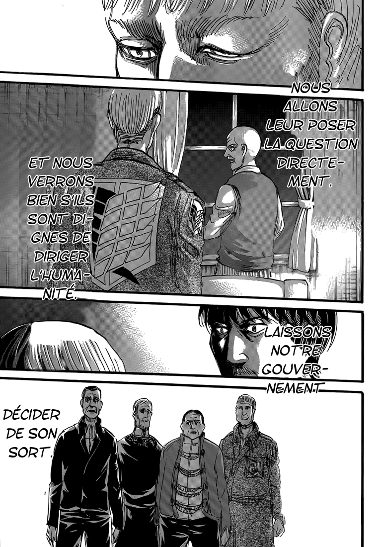 Lecture en ligne Shingeki No Kyojin 61 page 33