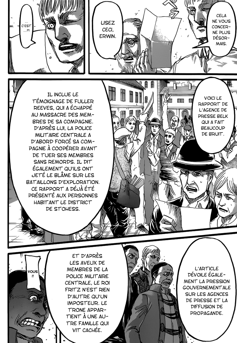 Lecture en ligne Shingeki No Kyojin 61 page 36