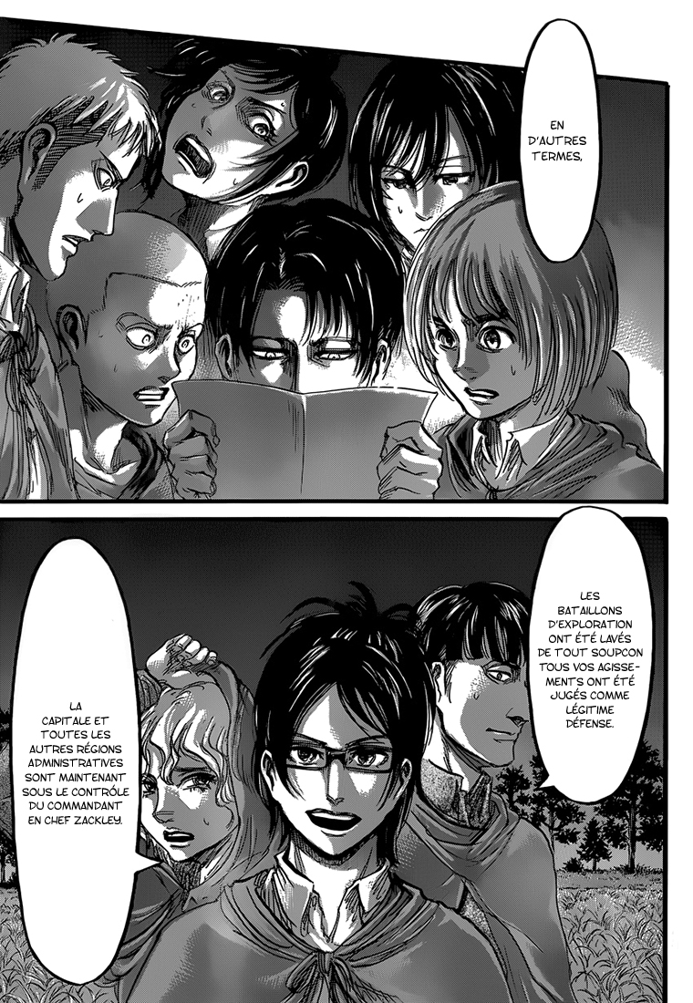 Lecture en ligne Shingeki No Kyojin 61 page 39