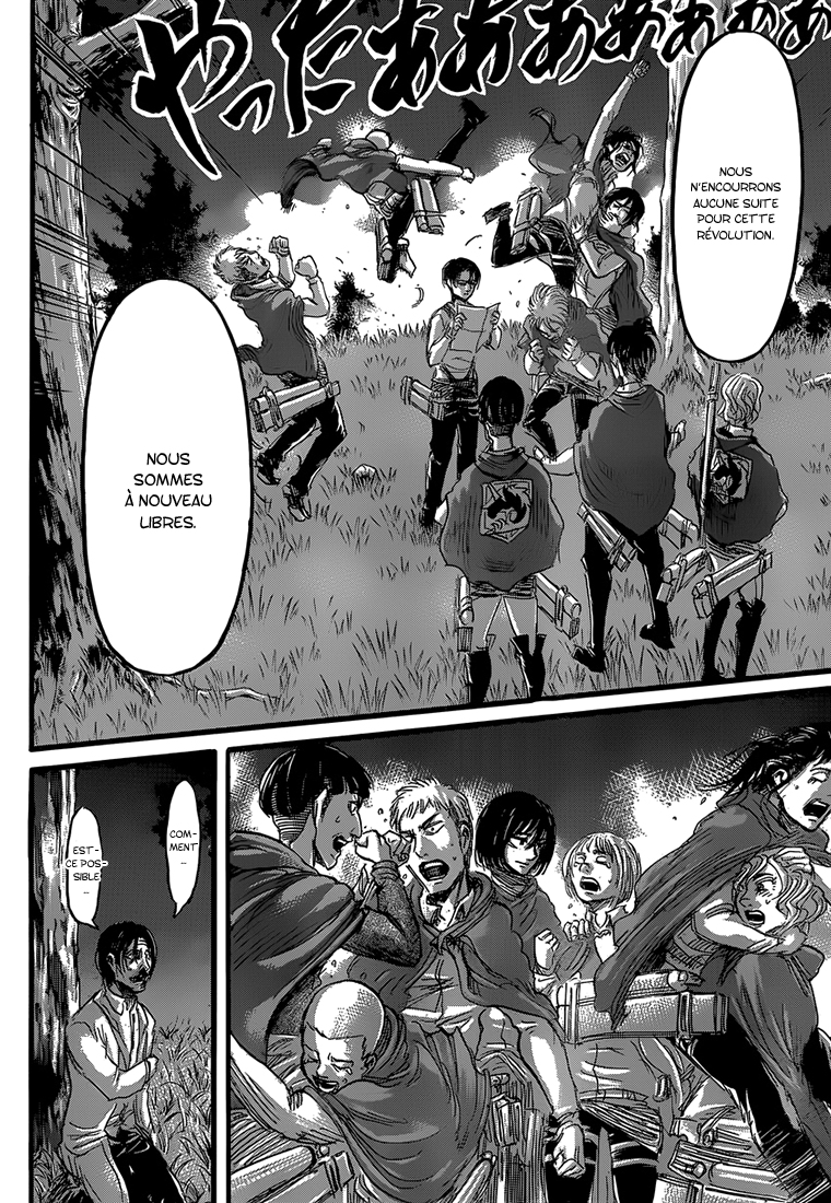 Lecture en ligne Shingeki No Kyojin 61 page 40