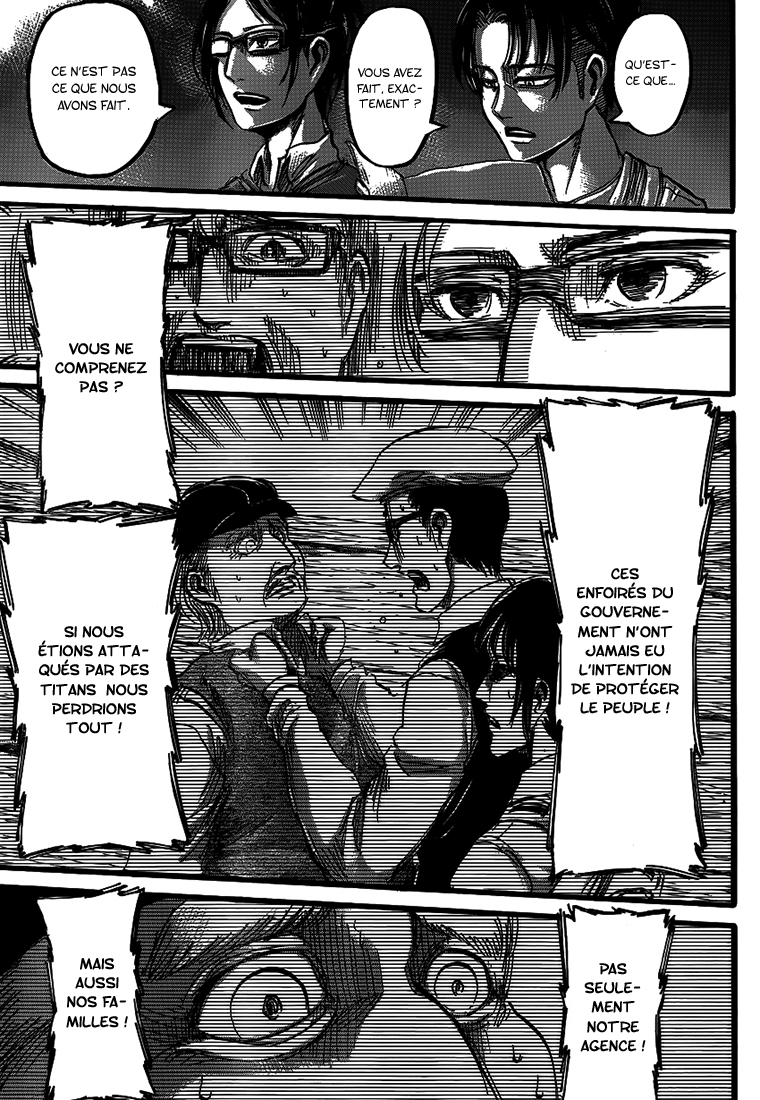 Lecture en ligne Shingeki No Kyojin 61 page 41
