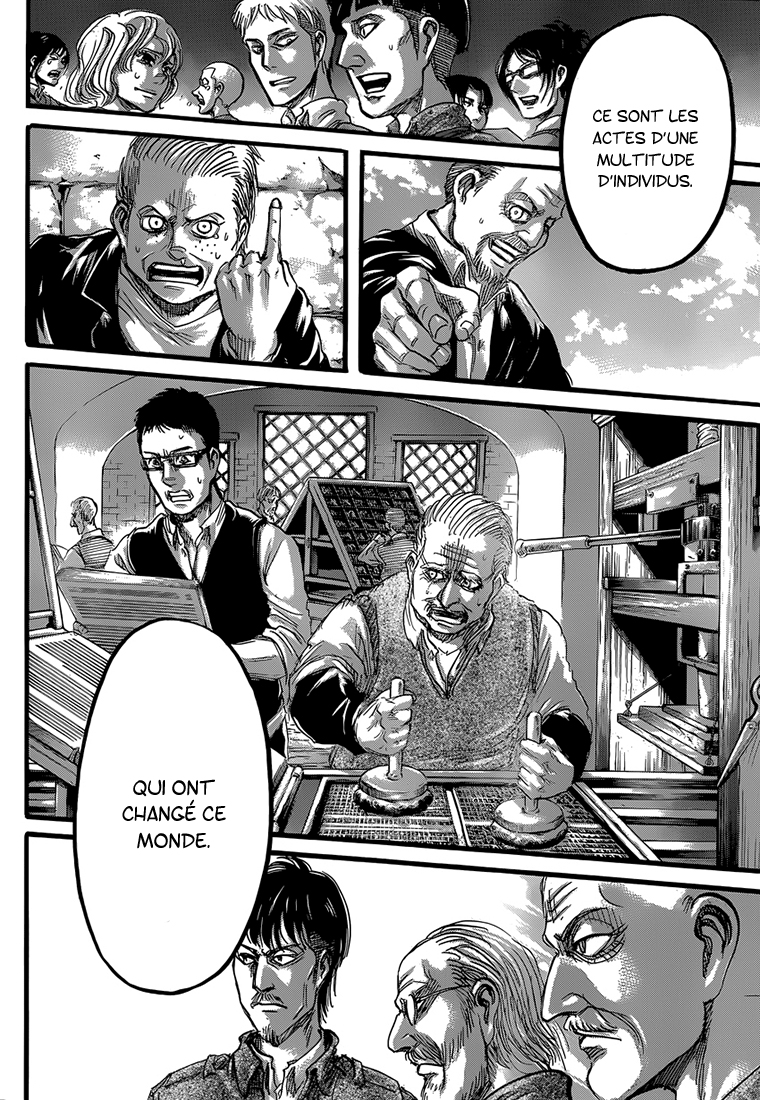 Lecture en ligne Shingeki No Kyojin 61 page 42