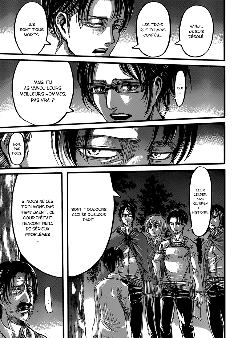 Lecture en ligne Shingeki No Kyojin 61 page 43