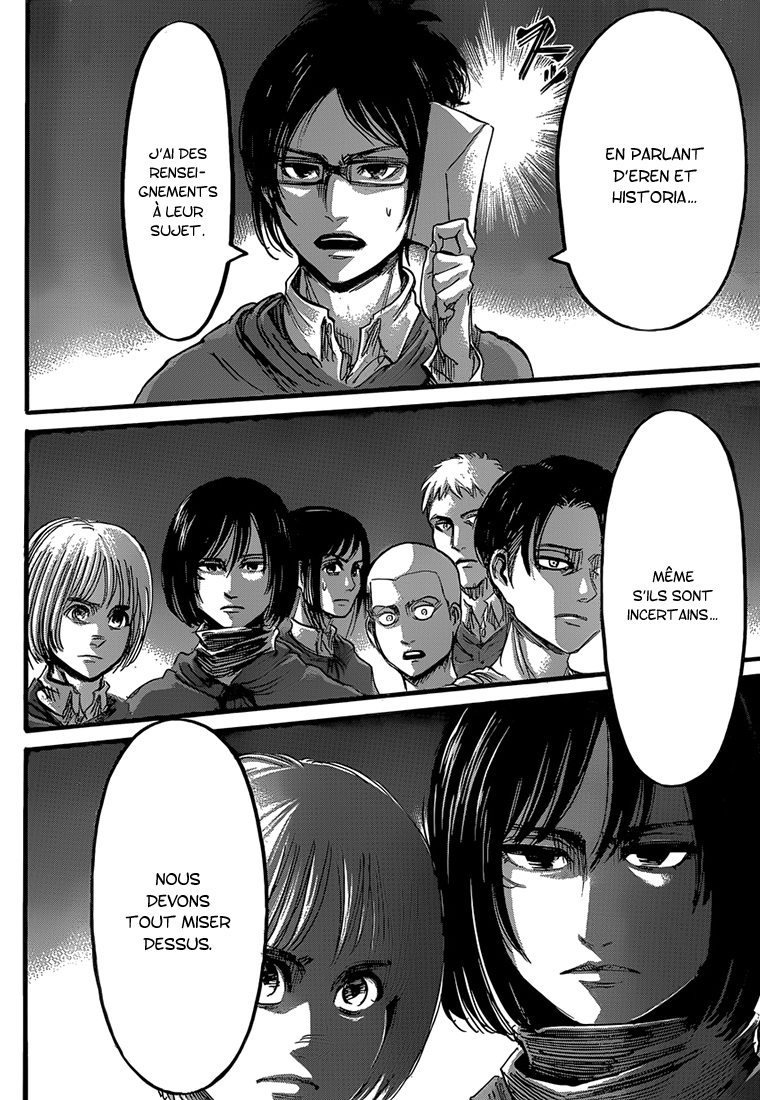 Lecture en ligne Shingeki No Kyojin 61 page 44