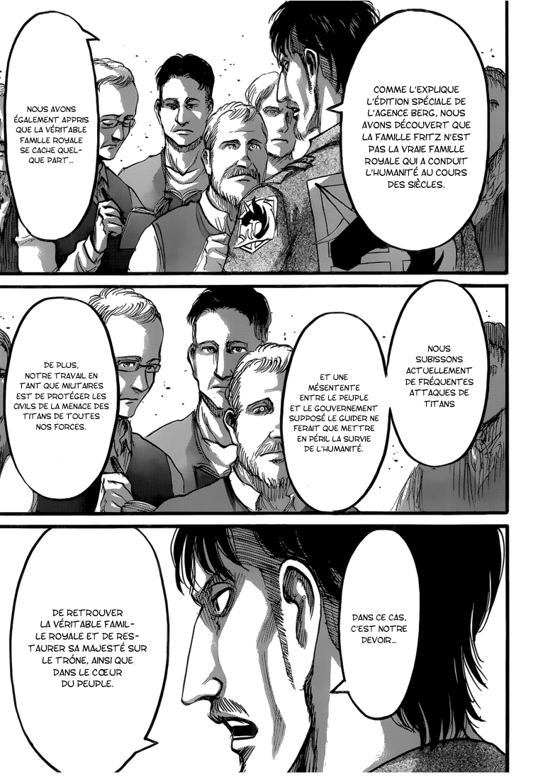 Lecture en ligne Shingeki No Kyojin 62 page 4