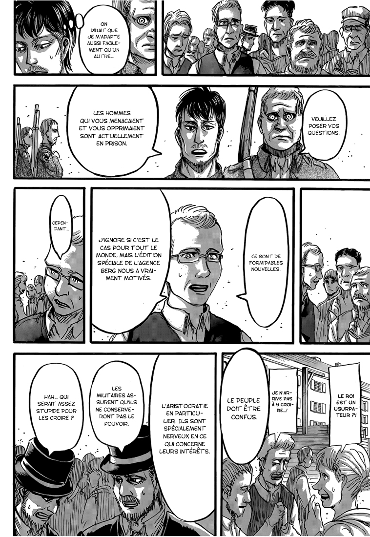 Lecture en ligne Shingeki No Kyojin 62 page 5