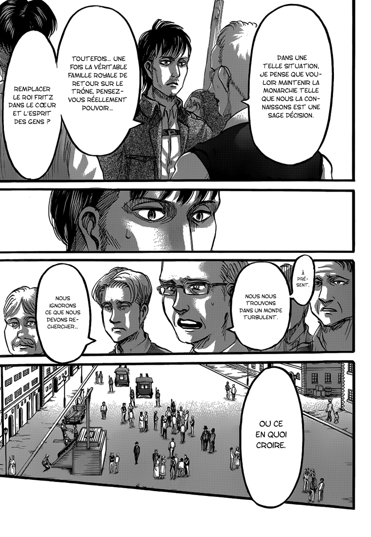 Lecture en ligne Shingeki No Kyojin 62 page 6