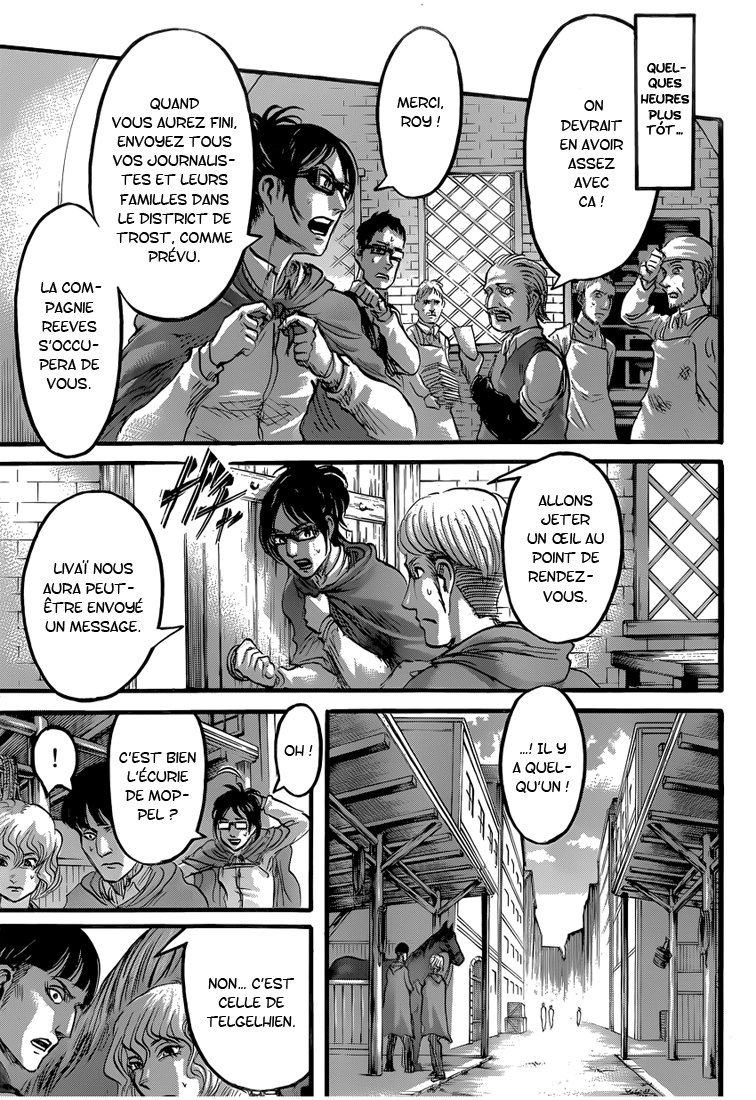 Lecture en ligne Shingeki No Kyojin 62 page 16
