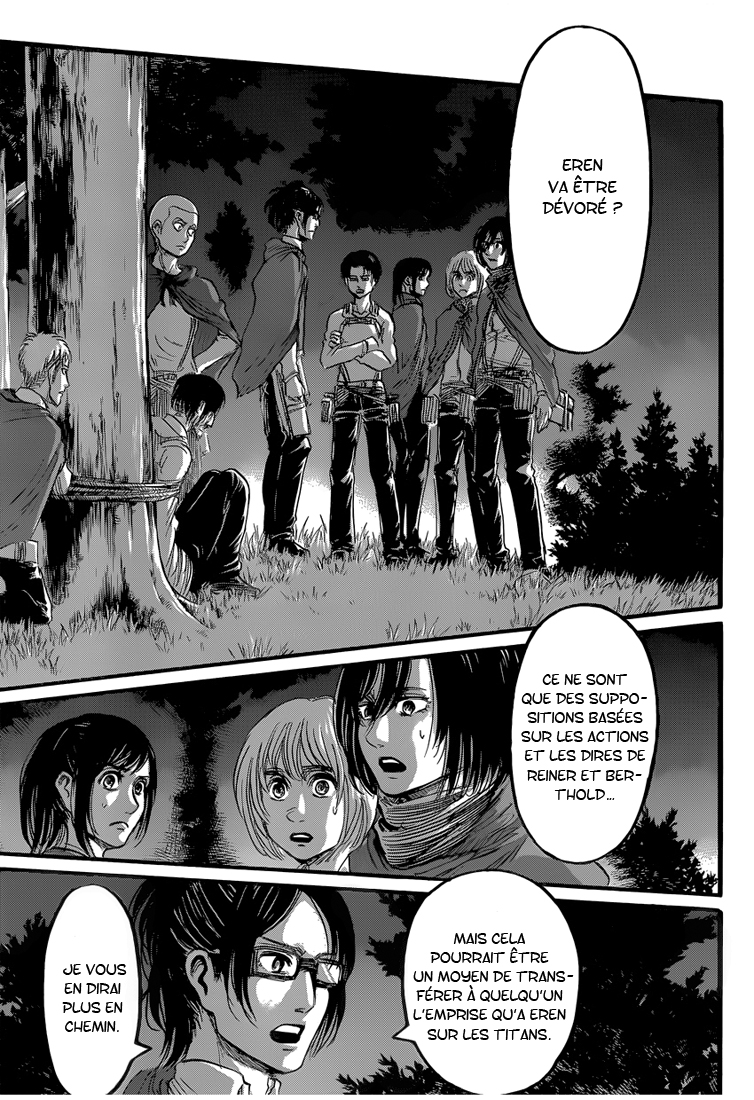 Lecture en ligne Shingeki No Kyojin 62 page 18