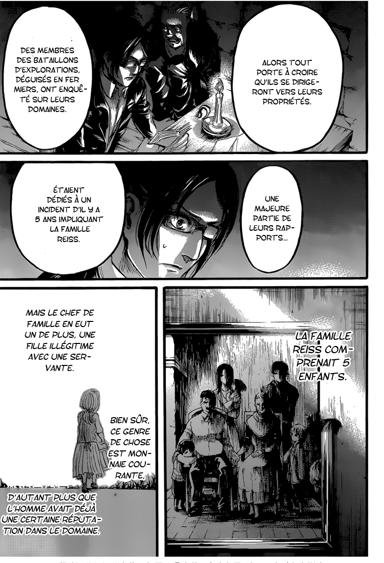 Lecture en ligne Shingeki No Kyojin 62 page 20