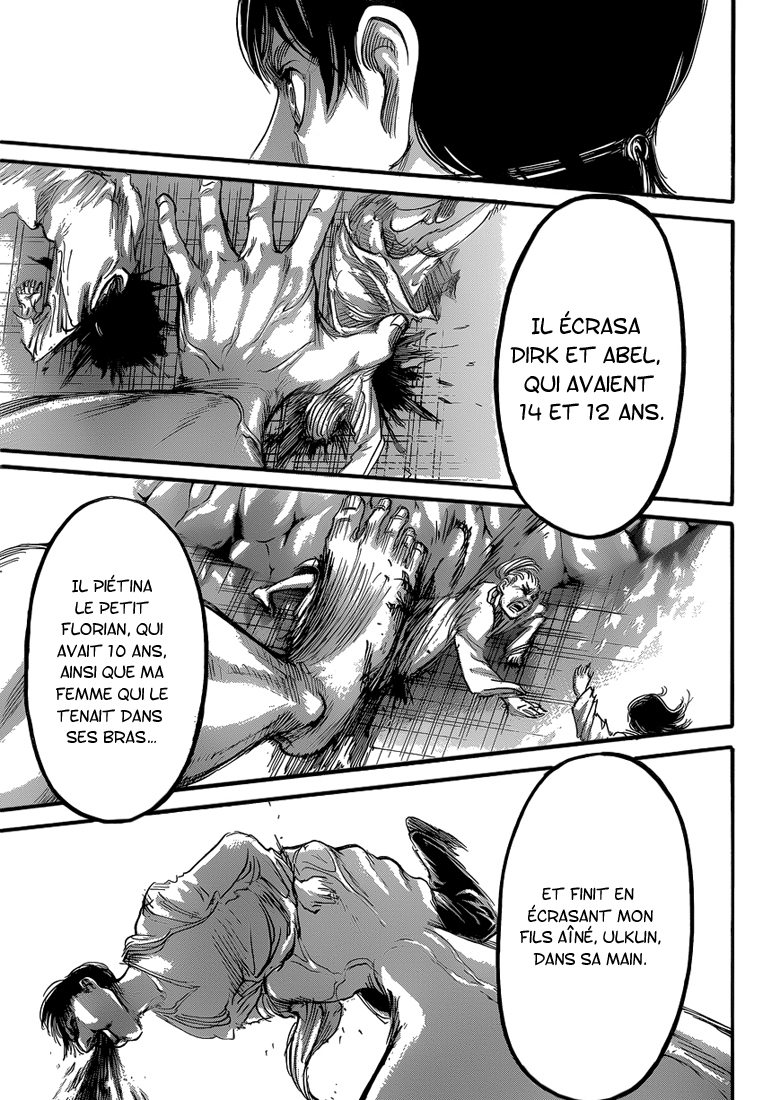 Lecture en ligne Shingeki No Kyojin 63 page 17