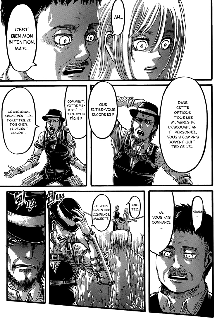 Lecture en ligne Shingeki No Kyojin 63 page 21