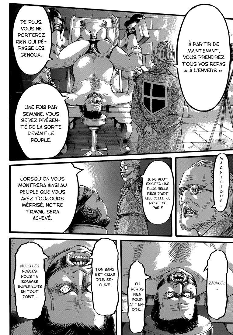 Lecture en ligne Shingeki No Kyojin 63 page 22