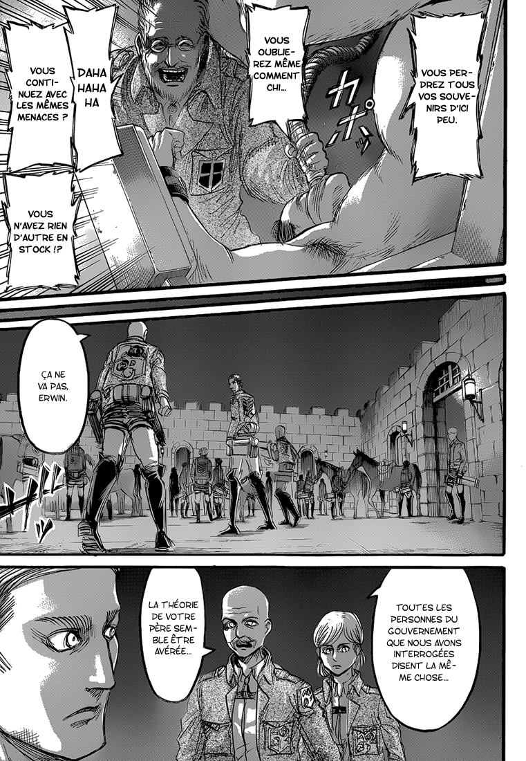 Lecture en ligne Shingeki No Kyojin 63 page 23