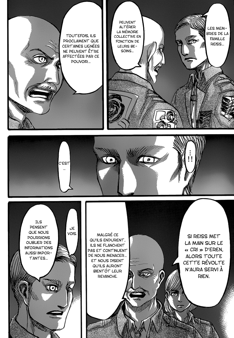 Lecture en ligne Shingeki No Kyojin 63 page 24