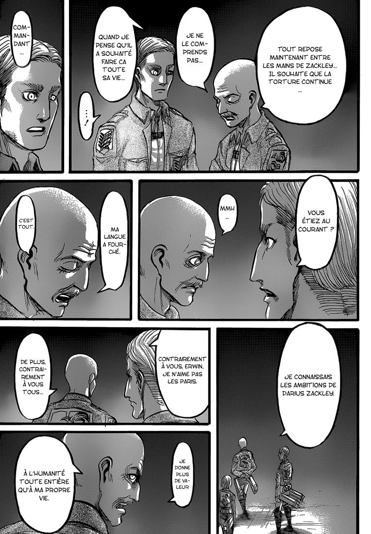 Lecture en ligne Shingeki No Kyojin 63 page 25