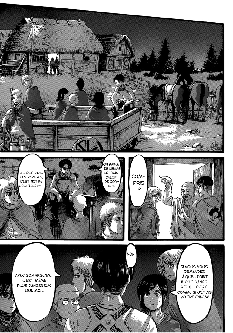 Lecture en ligne Shingeki No Kyojin 63 page 29