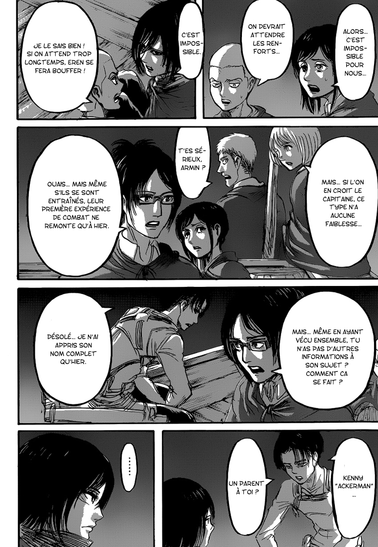 Lecture en ligne Shingeki No Kyojin 63 page 30