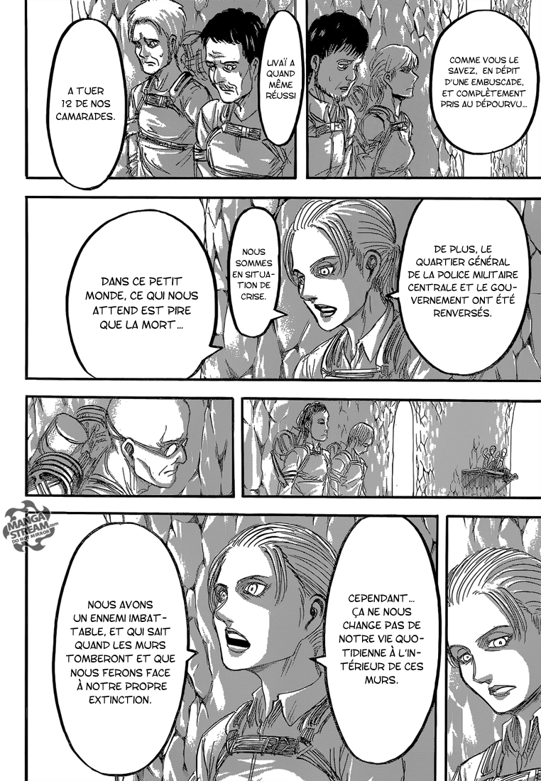 Lecture en ligne Shingeki No Kyojin 64 page 7