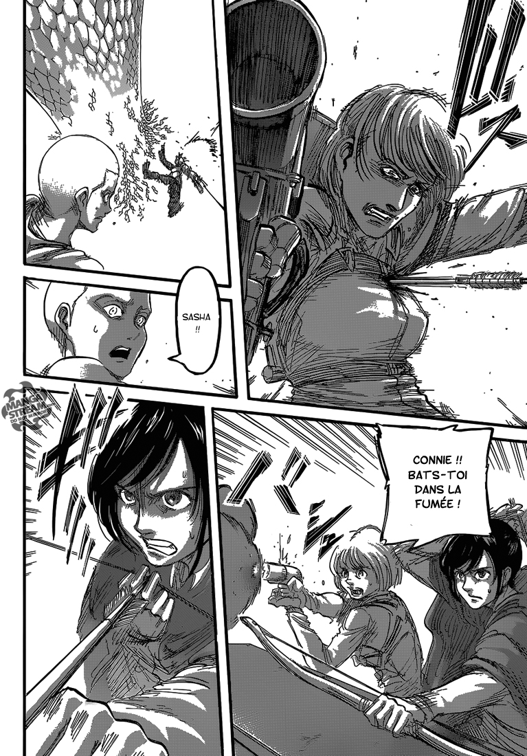Lecture en ligne Shingeki No Kyojin 64 page 23