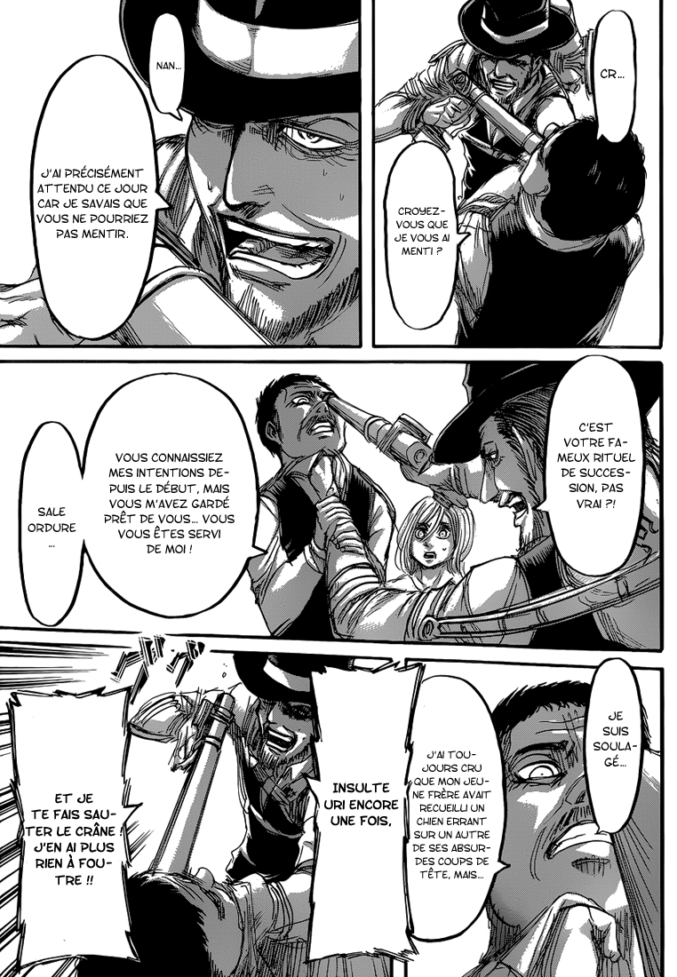 Lecture en ligne Shingeki No Kyojin 65 page 12