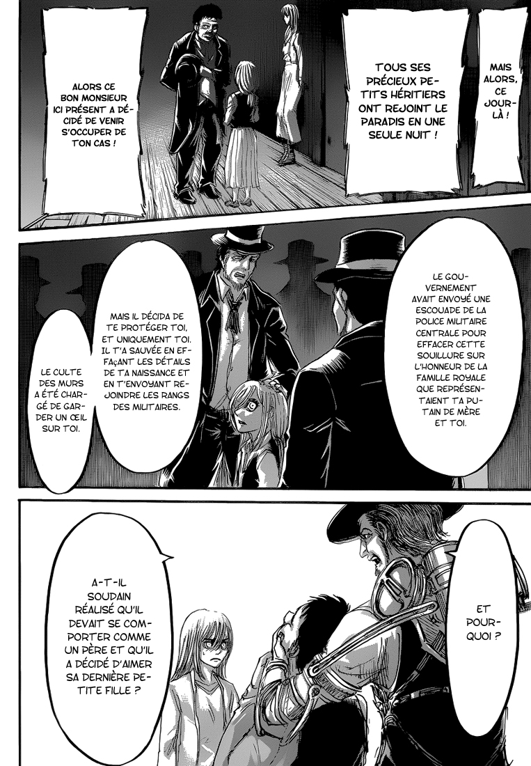 Lecture en ligne Shingeki No Kyojin 65 page 19