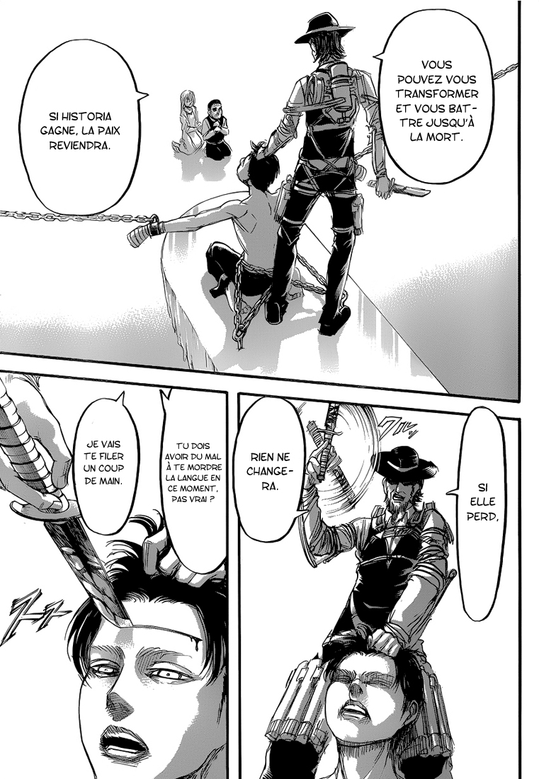 Lecture en ligne Shingeki No Kyojin 65 page 28