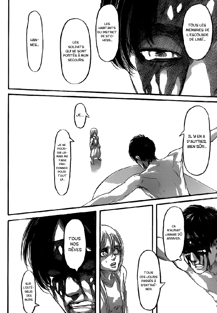 Lecture en ligne Shingeki No Kyojin 65 page 37