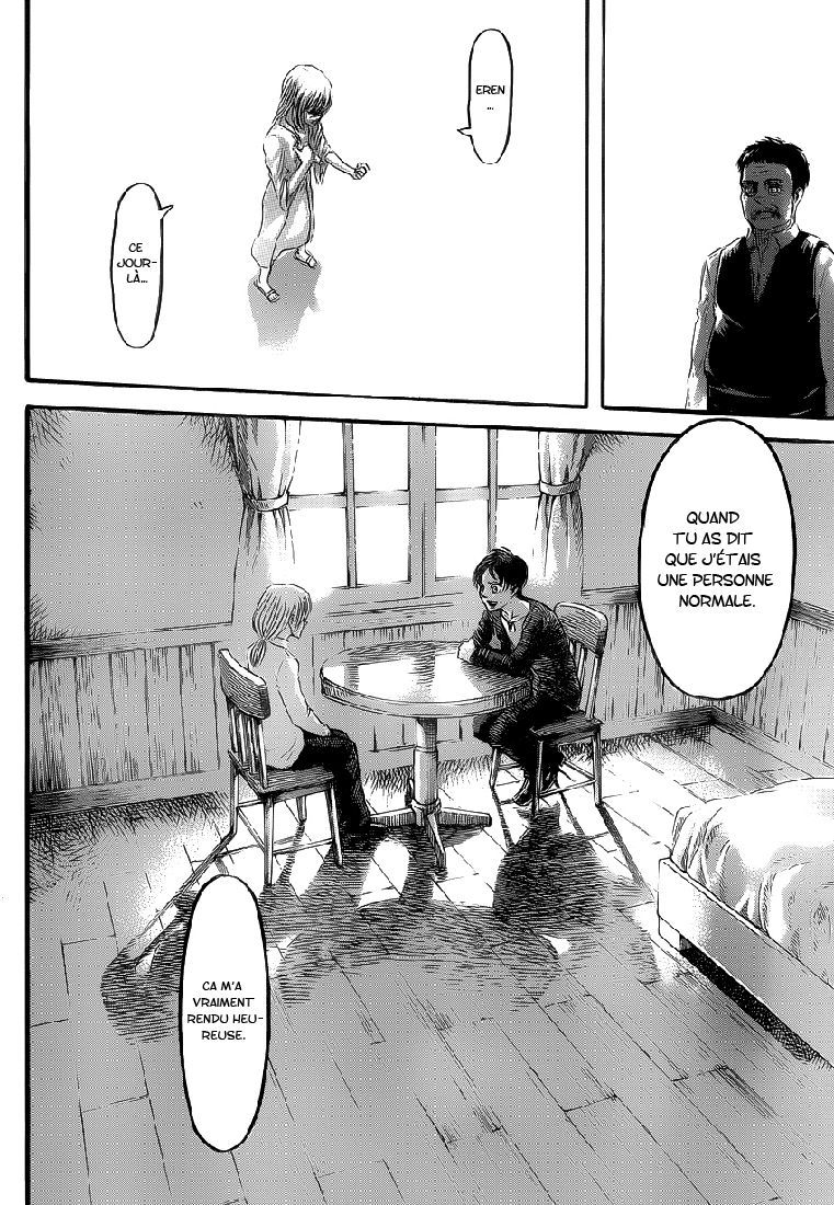 Lecture en ligne Shingeki No Kyojin 65 page 41