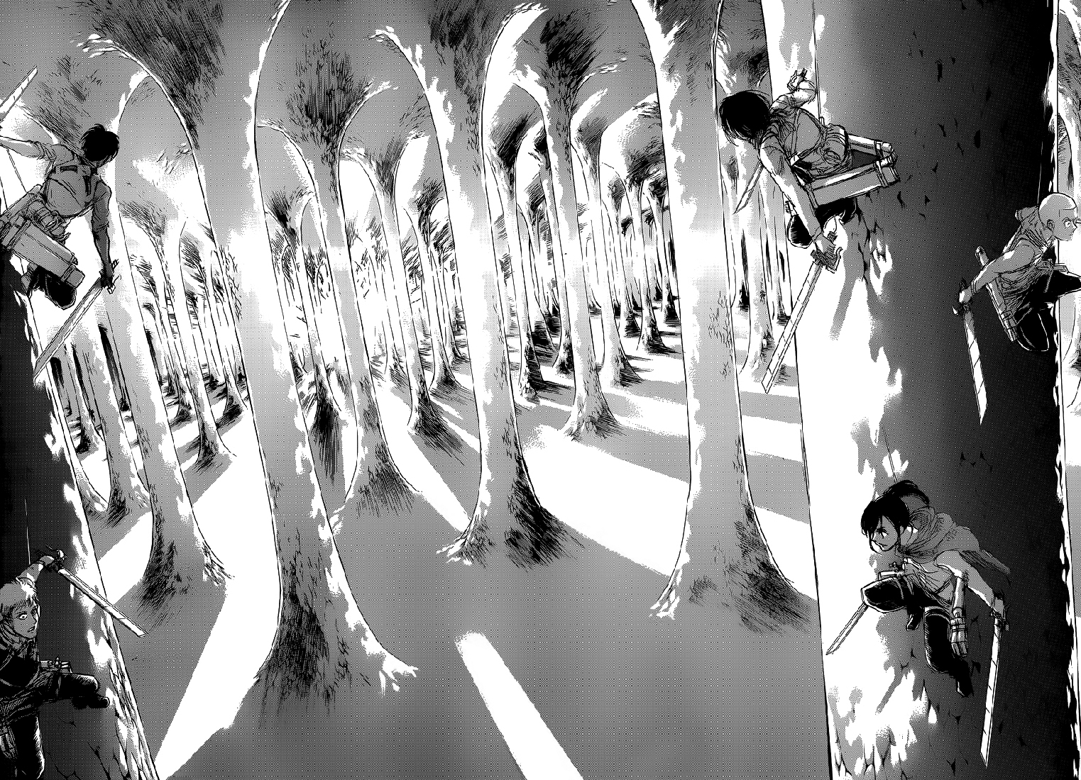 Lecture en ligne Shingeki No Kyojin 65 page 43