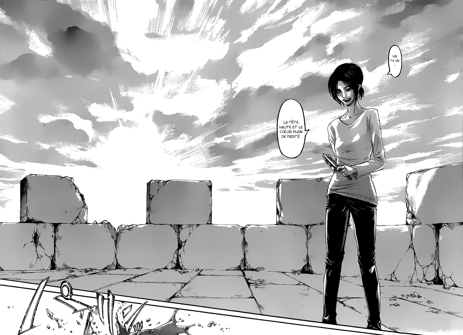 Lecture en ligne Shingeki No Kyojin 66 page 16