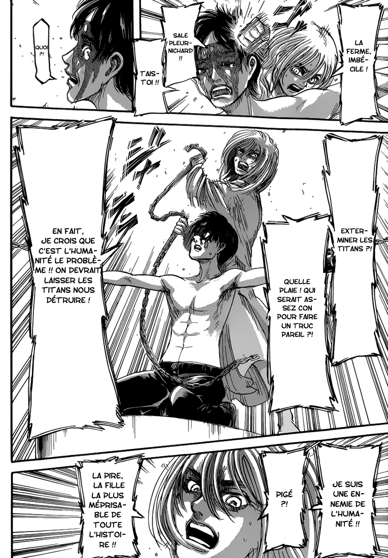 Lecture en ligne Shingeki No Kyojin 66 page 22