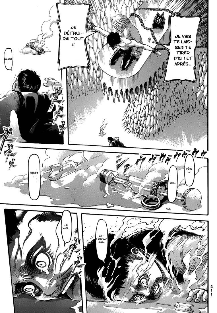Lecture en ligne Shingeki No Kyojin 66 page 23