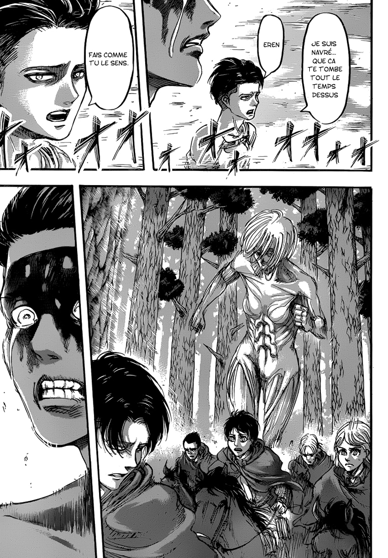 Lecture en ligne Shingeki No Kyojin 66 page 37